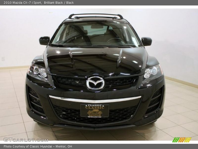 Brilliant Black / Black 2010 Mazda CX-7 i Sport