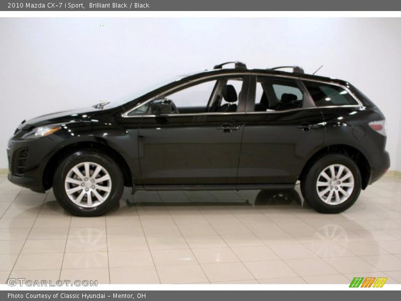 Brilliant Black / Black 2010 Mazda CX-7 i Sport