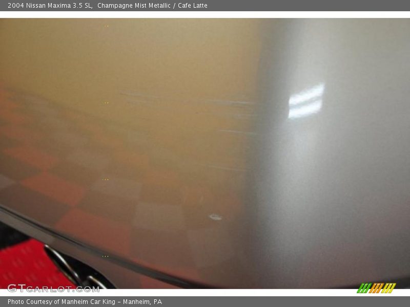 Champagne Mist Metallic / Cafe Latte 2004 Nissan Maxima 3.5 SL