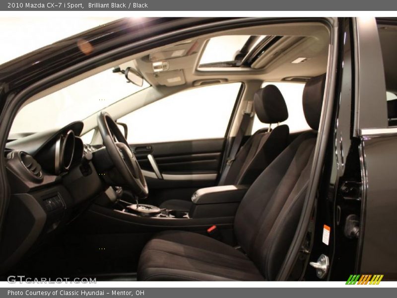 Brilliant Black / Black 2010 Mazda CX-7 i Sport