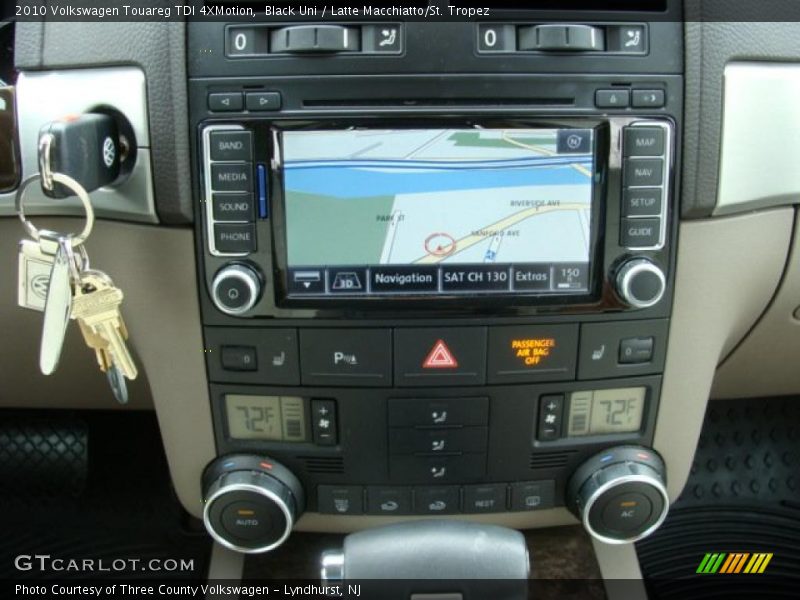 Navigation of 2010 Touareg TDI 4XMotion