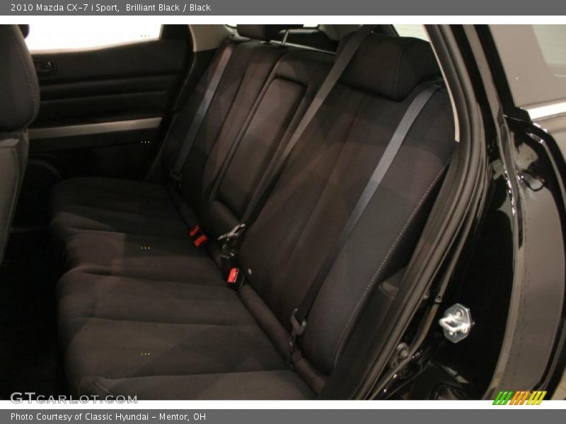 Brilliant Black / Black 2010 Mazda CX-7 i Sport