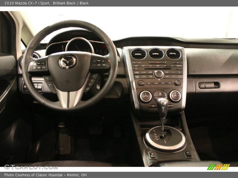Brilliant Black / Black 2010 Mazda CX-7 i Sport