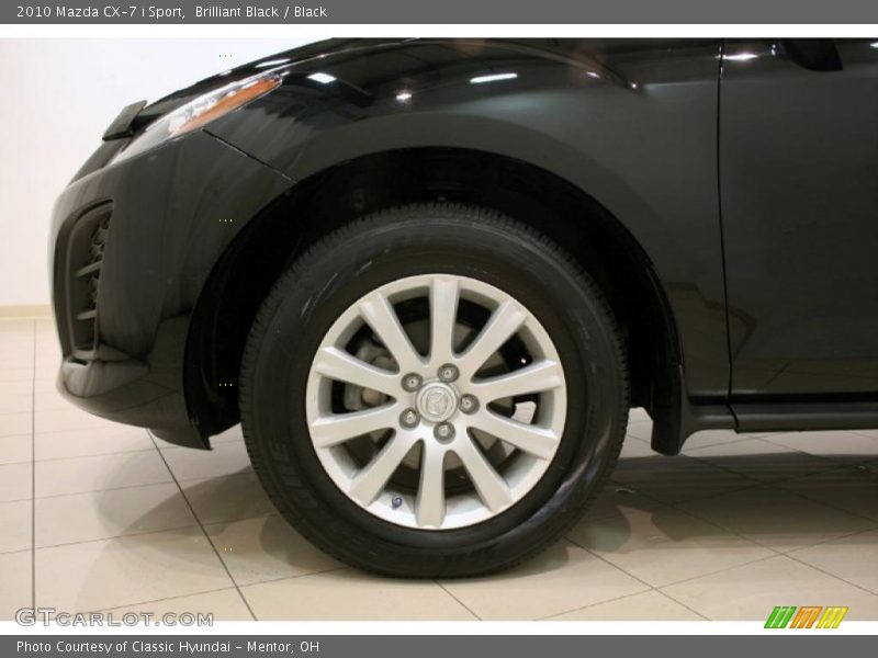 Brilliant Black / Black 2010 Mazda CX-7 i Sport