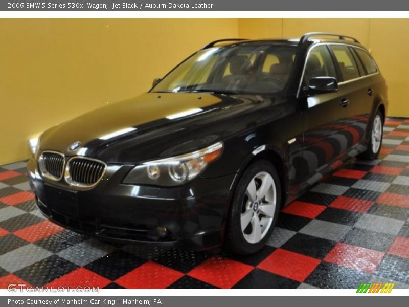 Jet Black / Auburn Dakota Leather 2006 BMW 5 Series 530xi Wagon