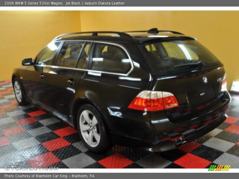 Jet Black / Auburn Dakota Leather 2006 BMW 5 Series 530xi Wagon