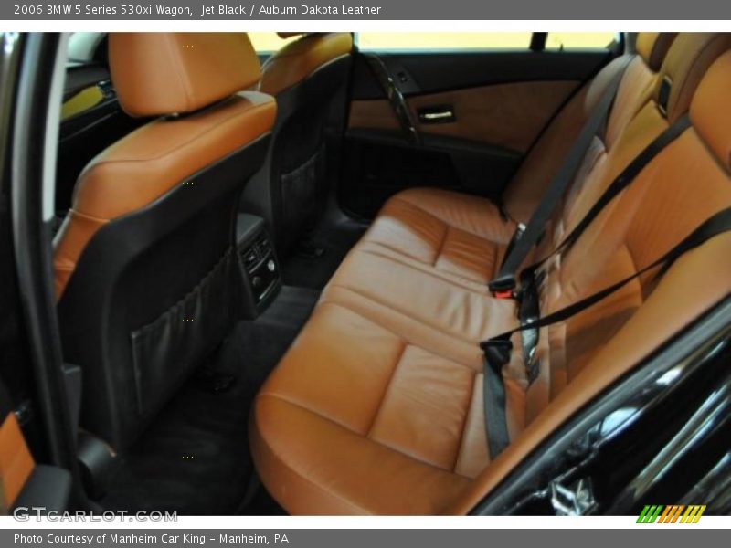 Jet Black / Auburn Dakota Leather 2006 BMW 5 Series 530xi Wagon