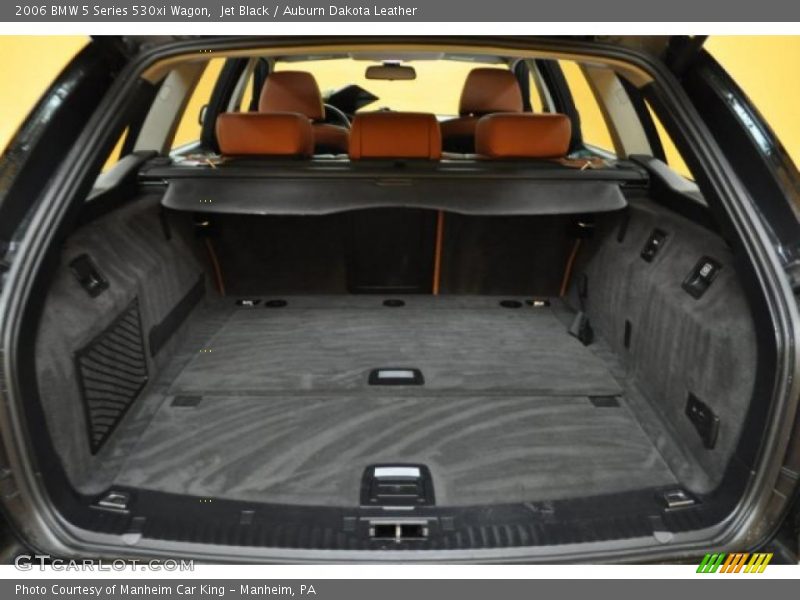Jet Black / Auburn Dakota Leather 2006 BMW 5 Series 530xi Wagon
