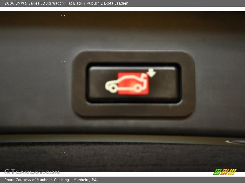 Jet Black / Auburn Dakota Leather 2006 BMW 5 Series 530xi Wagon