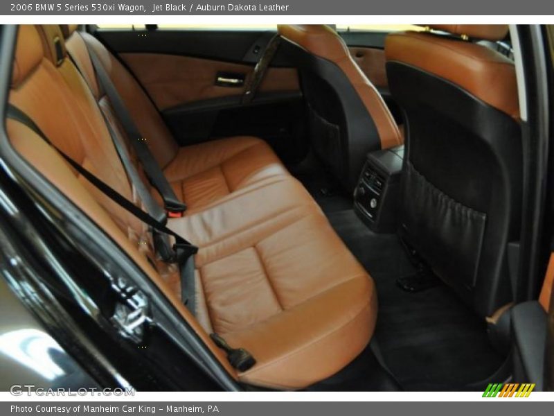 Jet Black / Auburn Dakota Leather 2006 BMW 5 Series 530xi Wagon