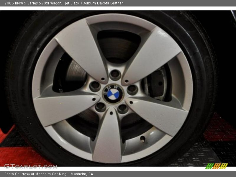 Jet Black / Auburn Dakota Leather 2006 BMW 5 Series 530xi Wagon