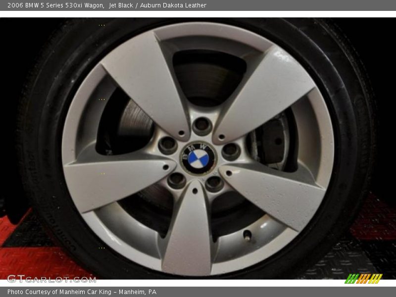 Jet Black / Auburn Dakota Leather 2006 BMW 5 Series 530xi Wagon