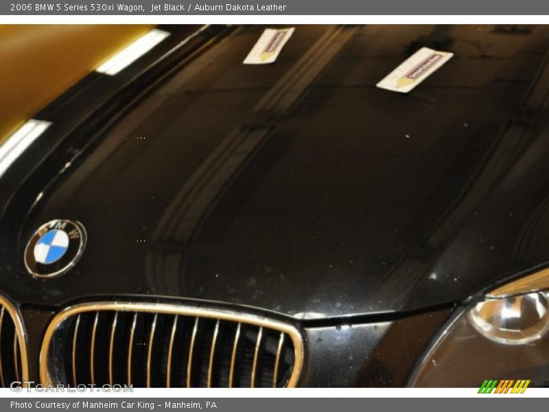 Jet Black / Auburn Dakota Leather 2006 BMW 5 Series 530xi Wagon