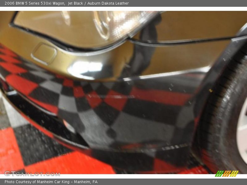 Jet Black / Auburn Dakota Leather 2006 BMW 5 Series 530xi Wagon