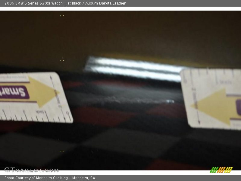 Jet Black / Auburn Dakota Leather 2006 BMW 5 Series 530xi Wagon