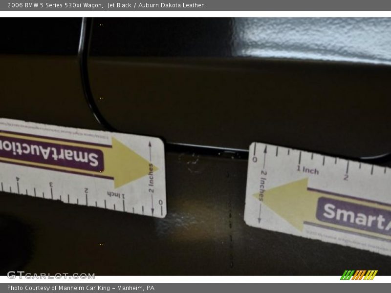 Jet Black / Auburn Dakota Leather 2006 BMW 5 Series 530xi Wagon