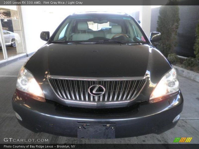 Flint Gray Mica / Light Gray 2005 Lexus RX 330 AWD