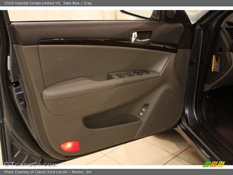 Slate Blue / Gray 2009 Hyundai Sonata Limited V6