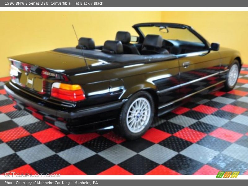 Jet Black / Black 1996 BMW 3 Series 328i Convertible