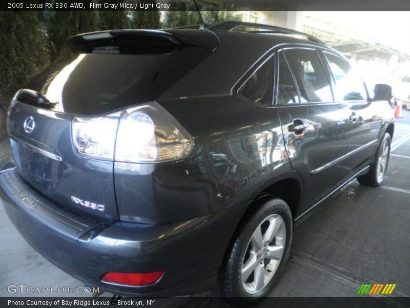 Flint Gray Mica / Light Gray 2005 Lexus RX 330 AWD