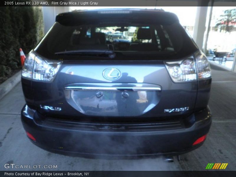Flint Gray Mica / Light Gray 2005 Lexus RX 330 AWD