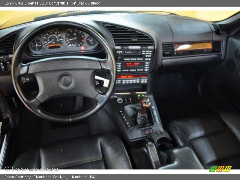 Dashboard of 1996 3 Series 328i Convertible