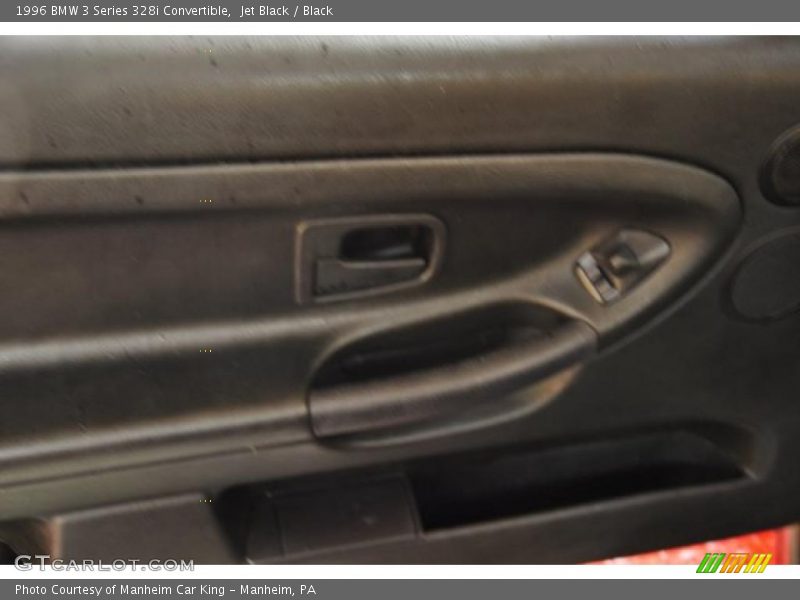 Jet Black / Black 1996 BMW 3 Series 328i Convertible