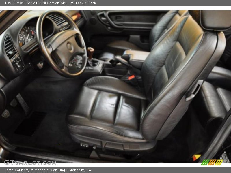  1996 3 Series 328i Convertible Black Interior