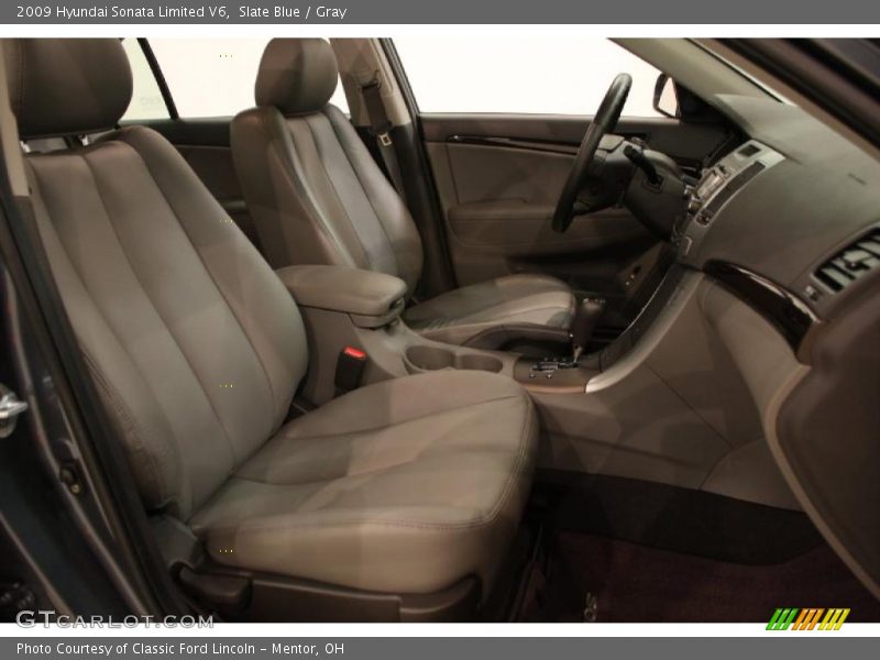 Slate Blue / Gray 2009 Hyundai Sonata Limited V6