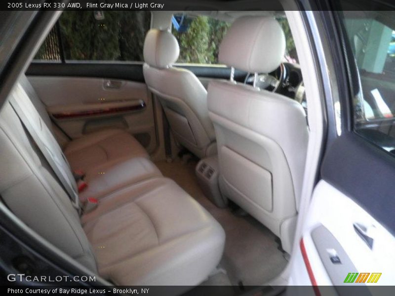 Flint Gray Mica / Light Gray 2005 Lexus RX 330 AWD