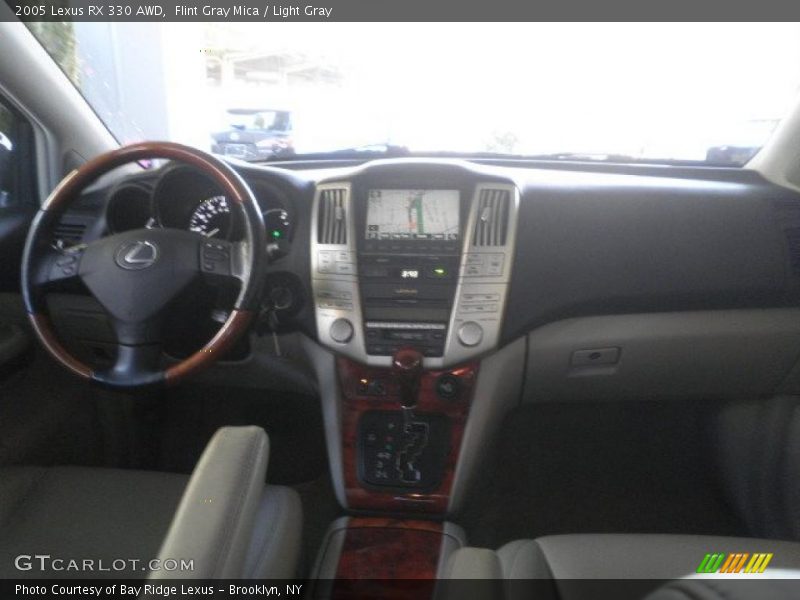 Flint Gray Mica / Light Gray 2005 Lexus RX 330 AWD