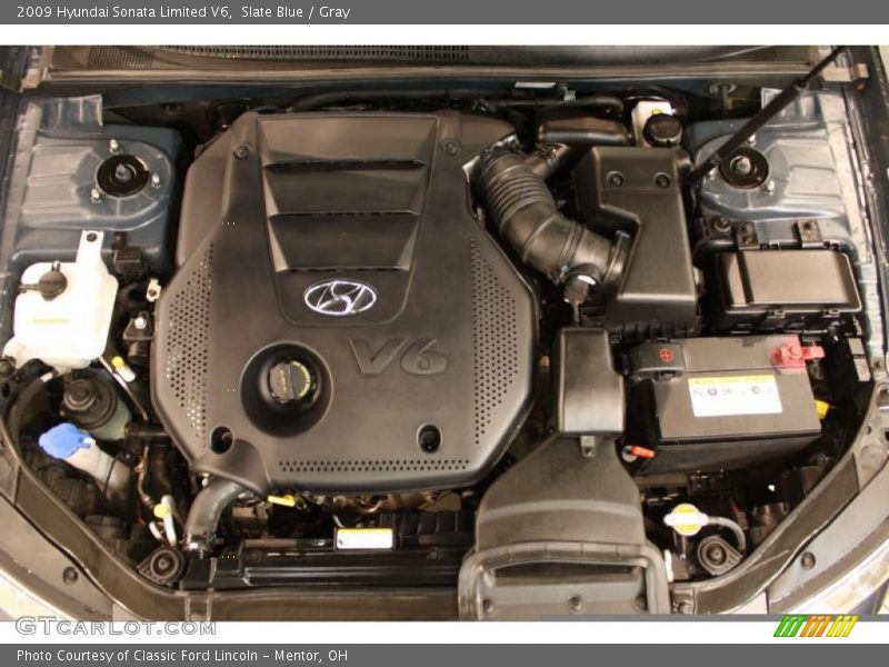 Slate Blue / Gray 2009 Hyundai Sonata Limited V6