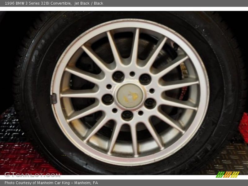 Jet Black / Black 1996 BMW 3 Series 328i Convertible