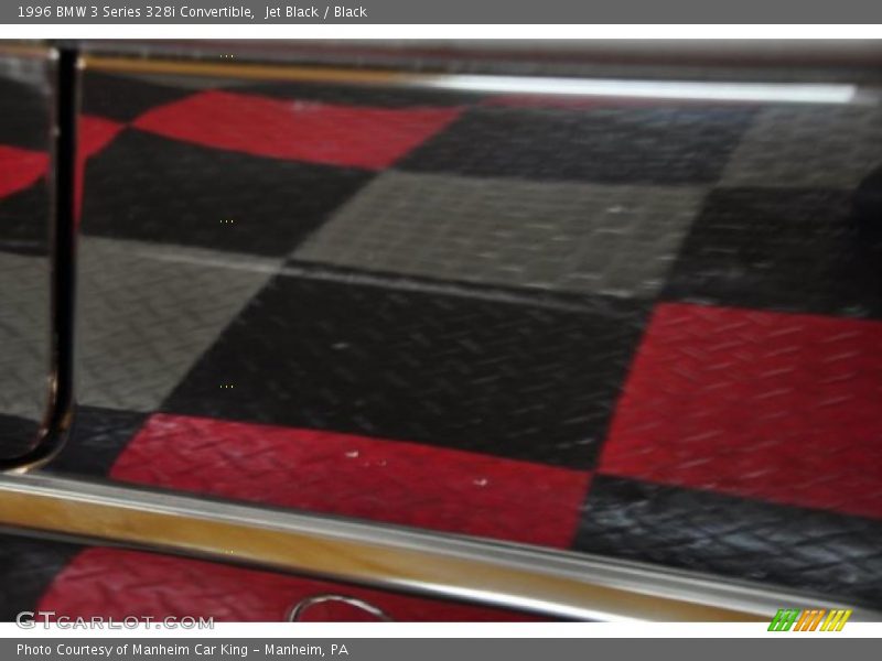 Jet Black / Black 1996 BMW 3 Series 328i Convertible