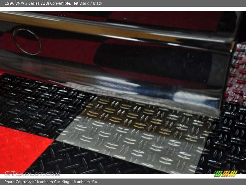 Jet Black / Black 1996 BMW 3 Series 328i Convertible