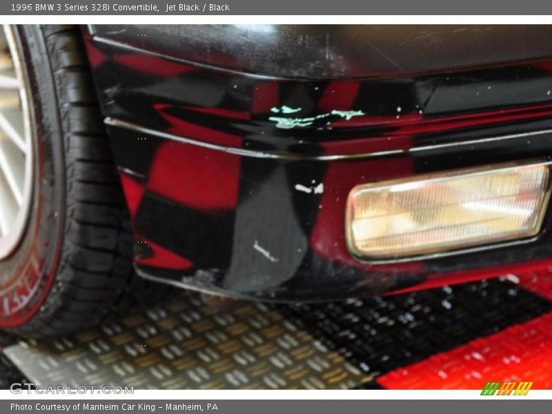 Jet Black / Black 1996 BMW 3 Series 328i Convertible