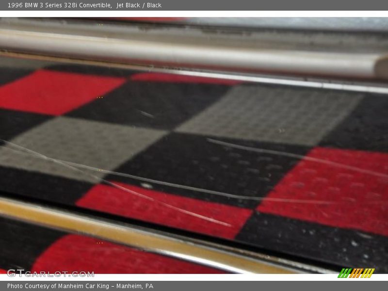 Jet Black / Black 1996 BMW 3 Series 328i Convertible