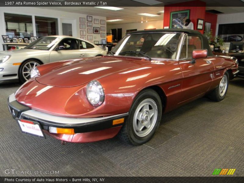 Front 3/4 View of 1987 Spider Veloce