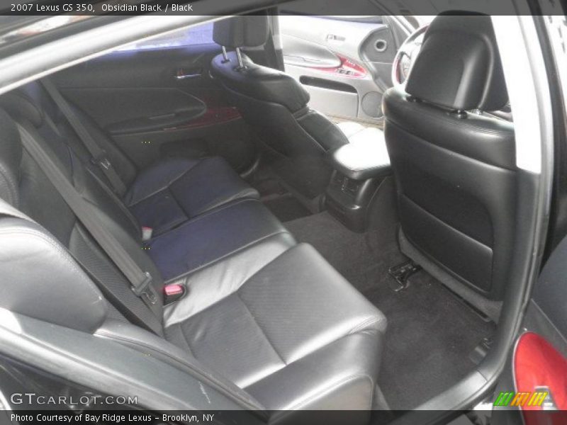 Obsidian Black / Black 2007 Lexus GS 350