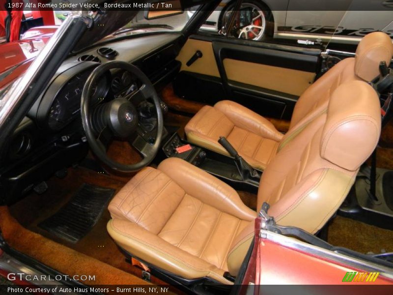  1987 Spider Veloce Tan Interior