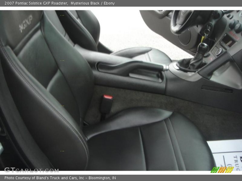 Mysterious Black / Ebony 2007 Pontiac Solstice GXP Roadster