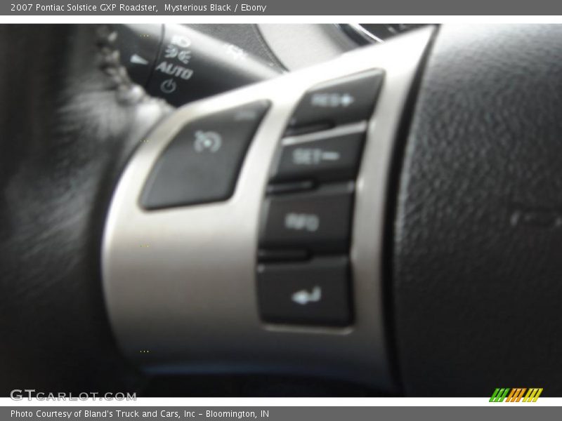 Mysterious Black / Ebony 2007 Pontiac Solstice GXP Roadster