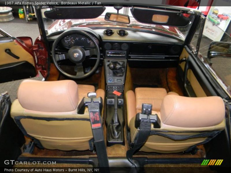 1987 Spider Veloce Tan Interior