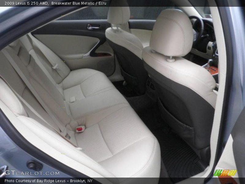 Breakwater Blue Metallic / Ecru 2009 Lexus IS 250 AWD