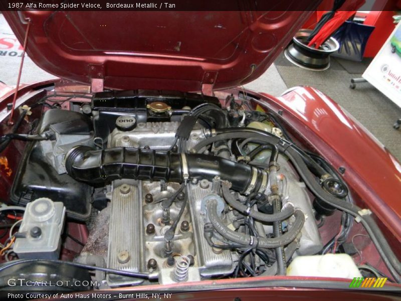  1987 Spider Veloce Engine - 2.0L DOHC Fuel Injected Inline 4 Cylinder