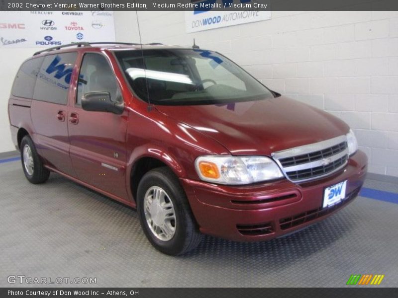 Medium Redfire Metallic / Medium Gray 2002 Chevrolet Venture Warner Brothers Edition