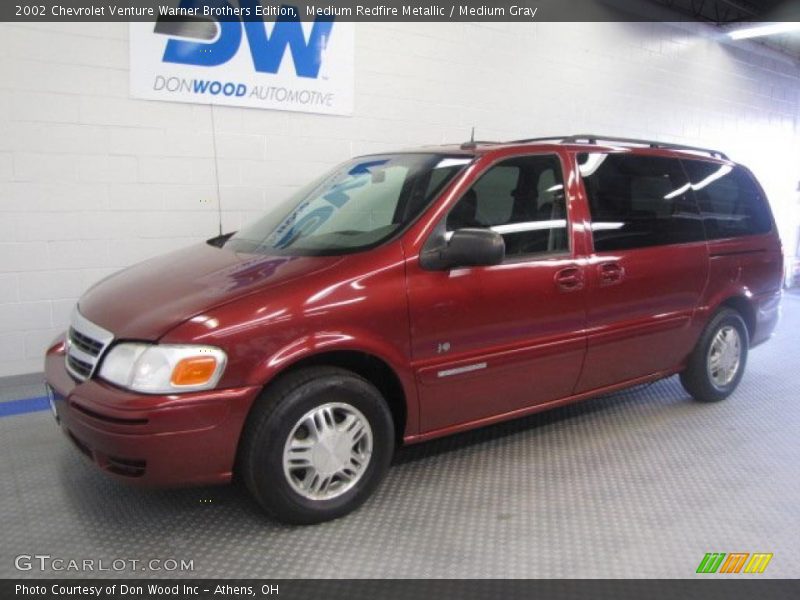 Medium Redfire Metallic / Medium Gray 2002 Chevrolet Venture Warner Brothers Edition