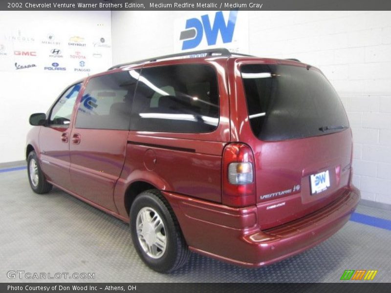 Medium Redfire Metallic / Medium Gray 2002 Chevrolet Venture Warner Brothers Edition