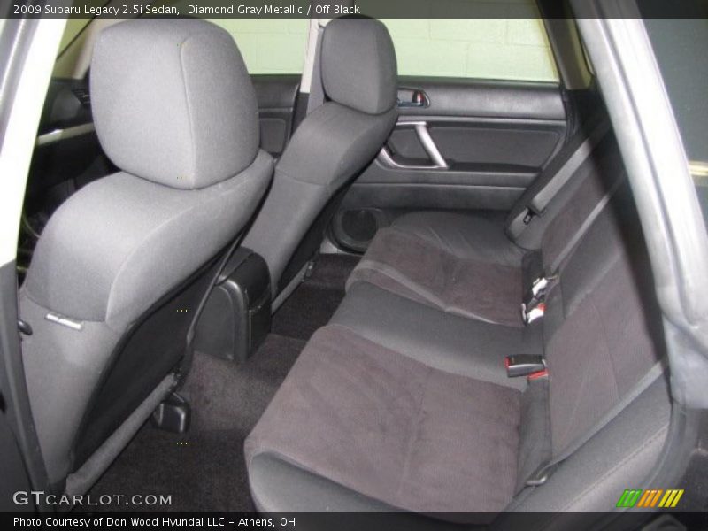 Diamond Gray Metallic / Off Black 2009 Subaru Legacy 2.5i Sedan