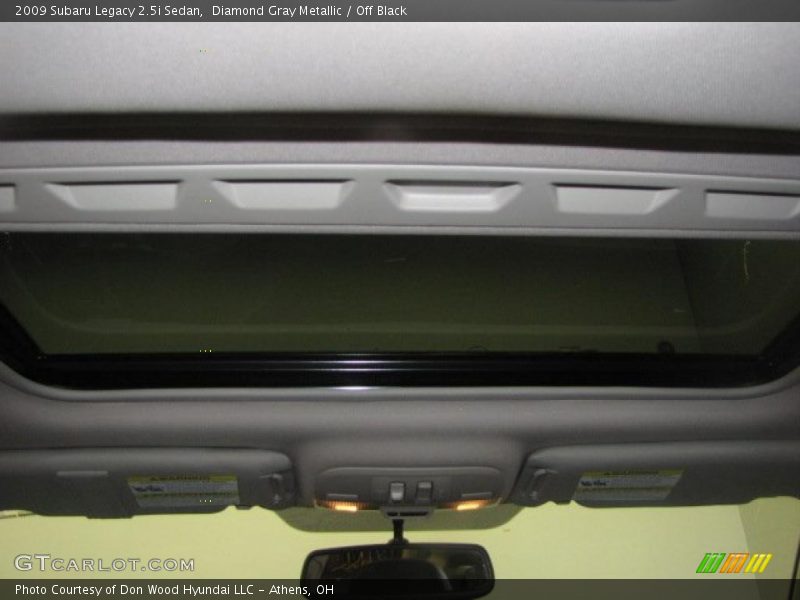 Diamond Gray Metallic / Off Black 2009 Subaru Legacy 2.5i Sedan